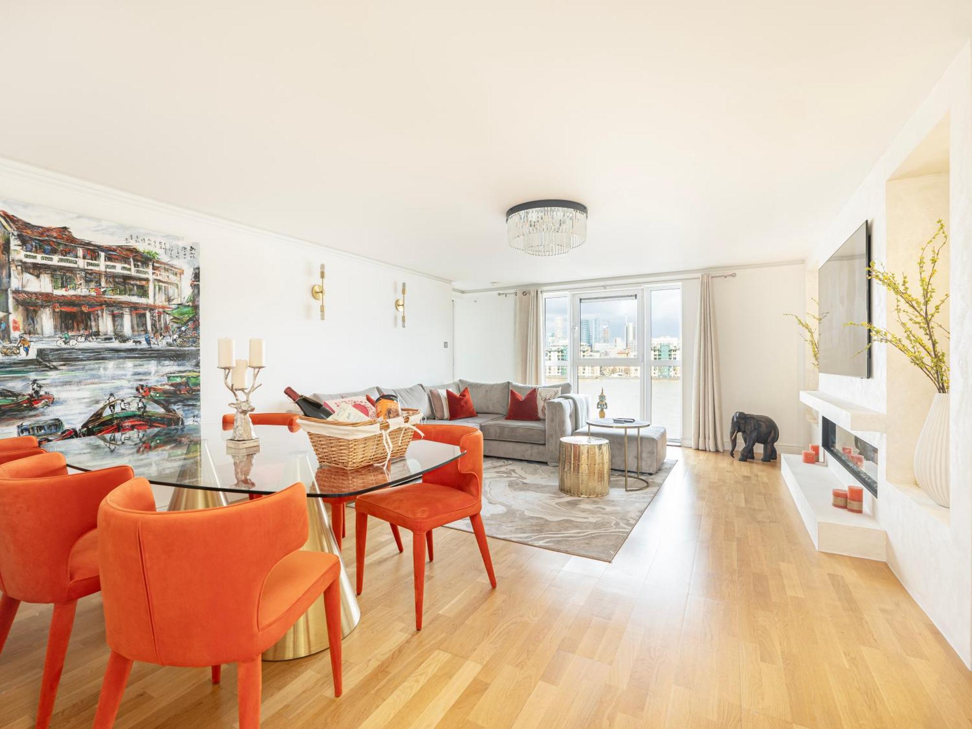 The View Greenwich - Luxury River Thames Apartment Лондон Екстериор снимка