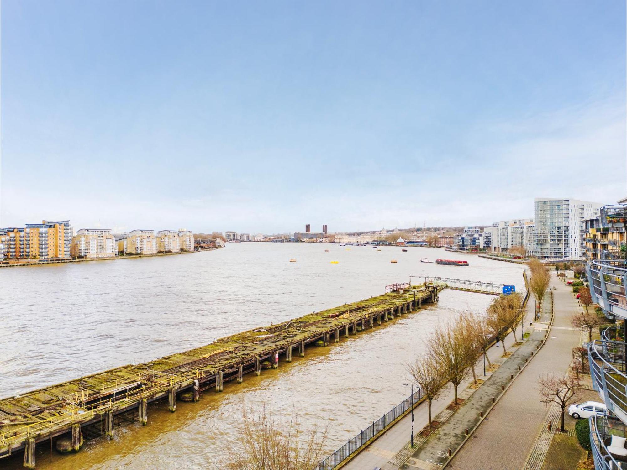 The View Greenwich - Luxury River Thames Apartment Лондон Екстериор снимка